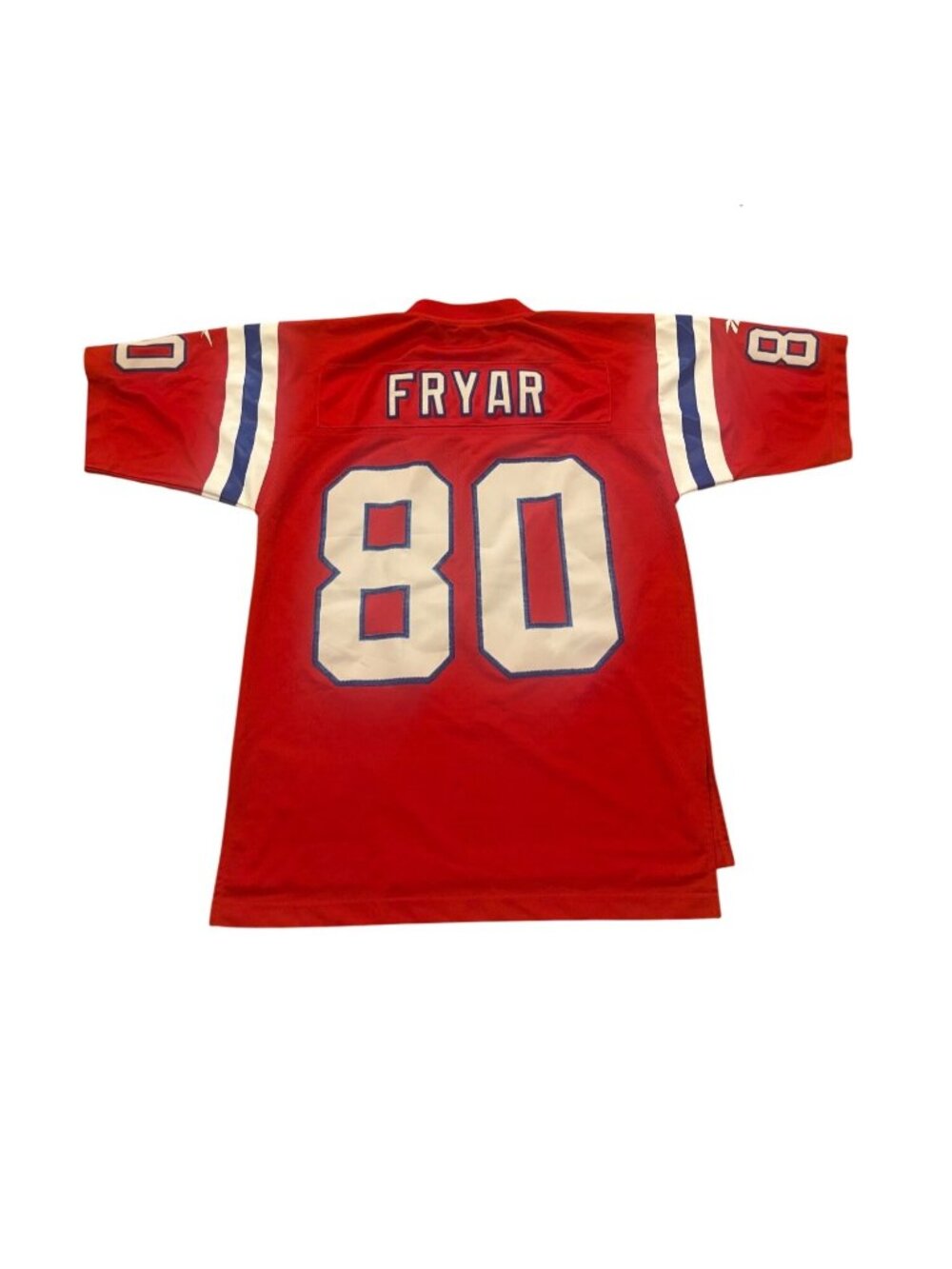 Reebok New England Patriots Irving Fryar #80 Red 1985 NFL Throwback Jersey M